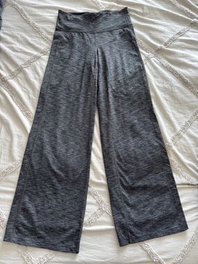 Athleta High Rise Chaturanga Pant, BLACK HEATHER SIZE M